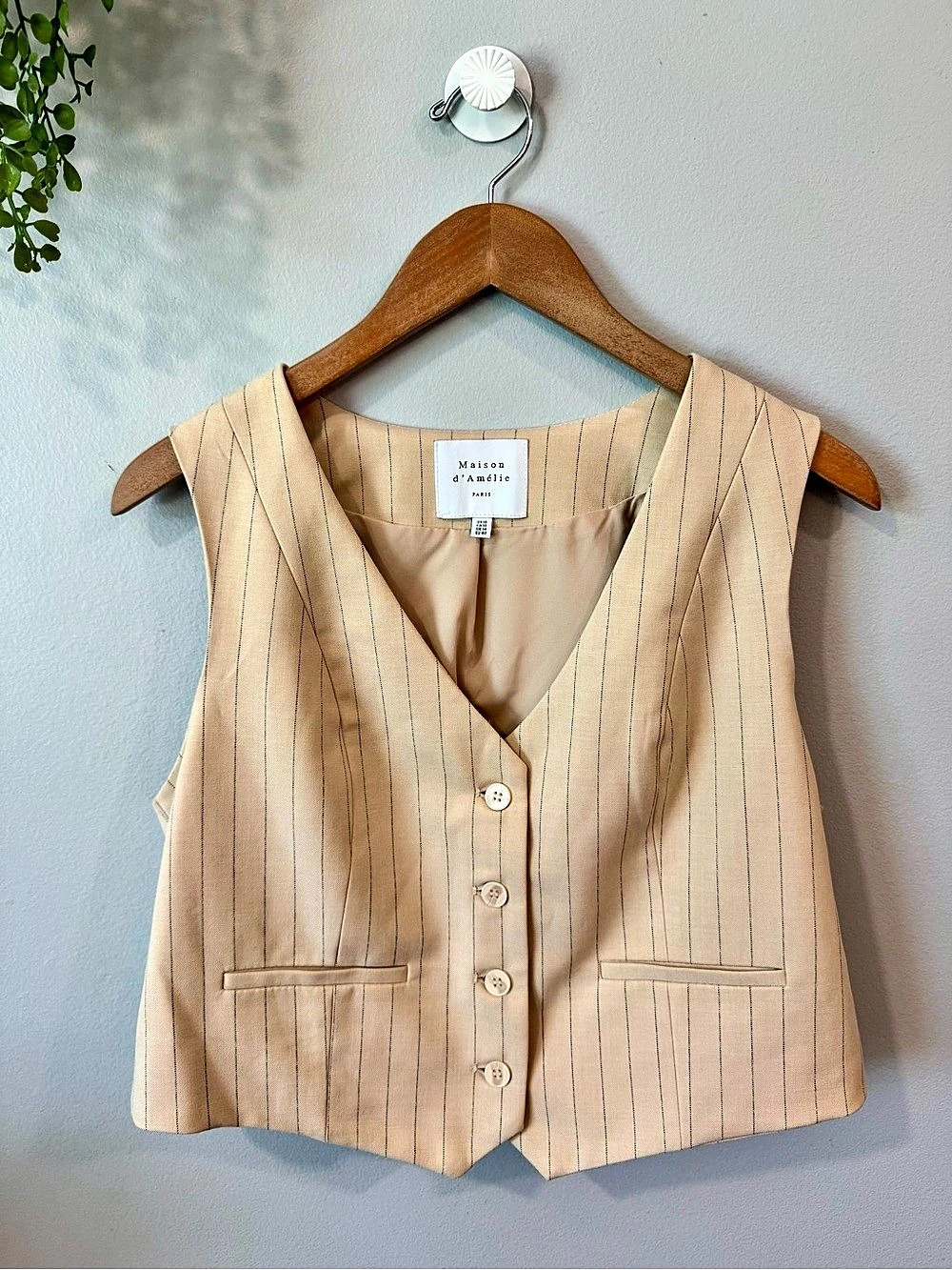 Maison d’Amélie Striped Vest Sz 10